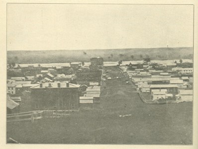 A photograph of Omaha, c. 1861.  DOI: 3