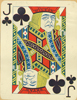Ccartoon that looks like a jack of clubs playing card and has Woodrow Wilson's face in place of one end of the jack and William Jennings Bryan's face in place of the other.