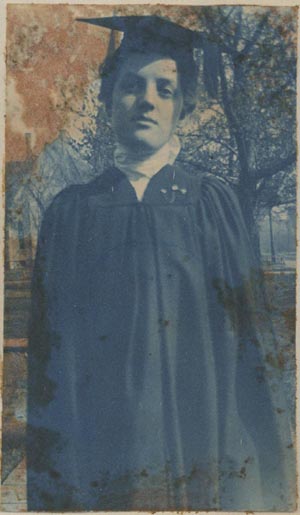 Graduation photograph of Adelloyd Whiting Williams, 1902.
