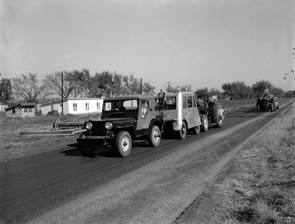 A picture of tractor test number 432 taken in 1949. The model being tested is a
               Jeep made by Willys Overland Motors.
