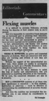  An article by Ed Icenogle as seen in the March 6, 1969 Daily Nebraskan, c. 1969.