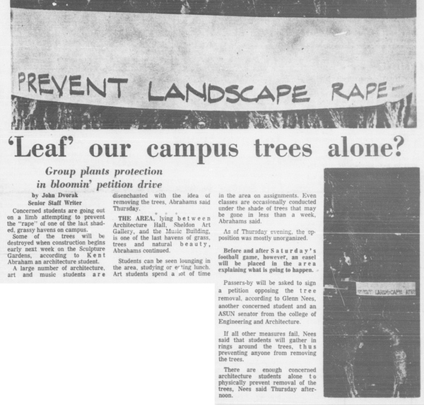 A Daily Nebraskan article from September 13, 1968, c. 1968.
